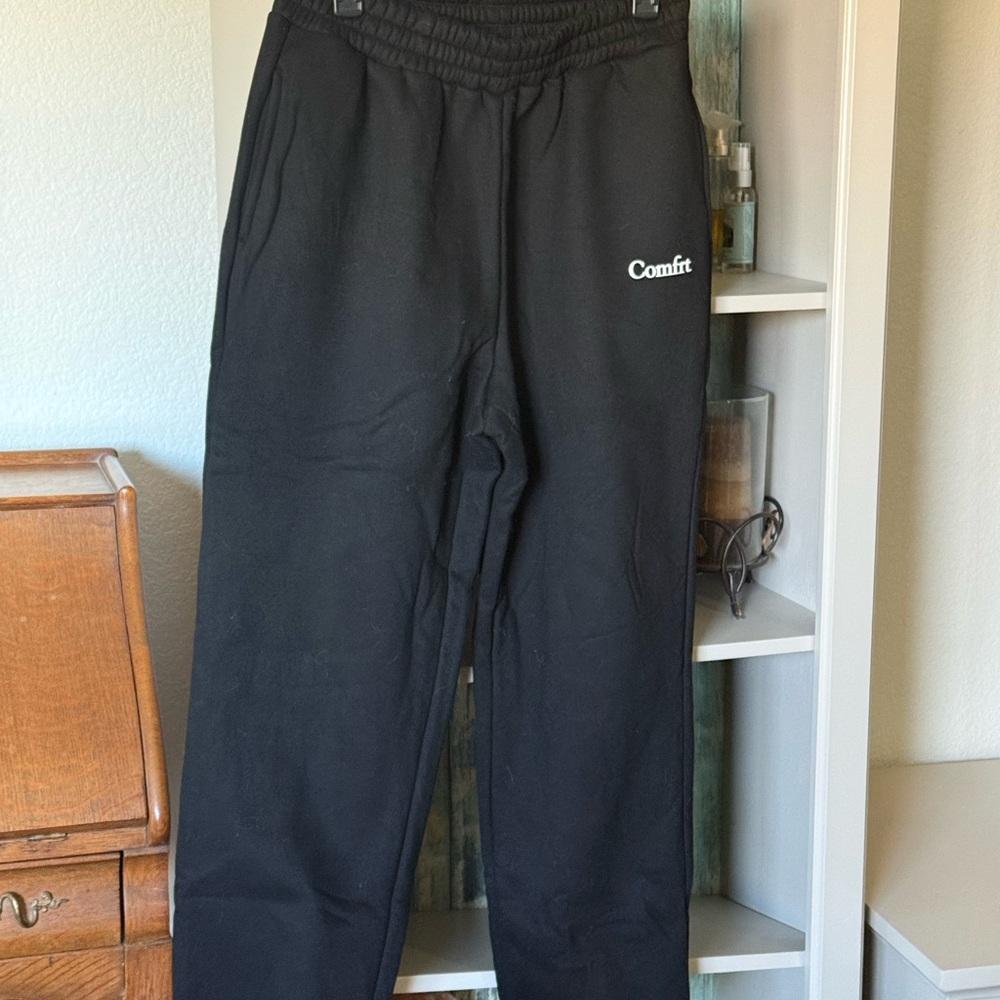 Comfit unisex Black Sweat Pants